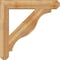 Ekena Millwork Funston Craftsman Rough Sawn Bracket w/ Offset Brace, Western Red Cedar, 8"W x 42"D x 42"H BKT0806X42X42FST04RWR - alternate 3